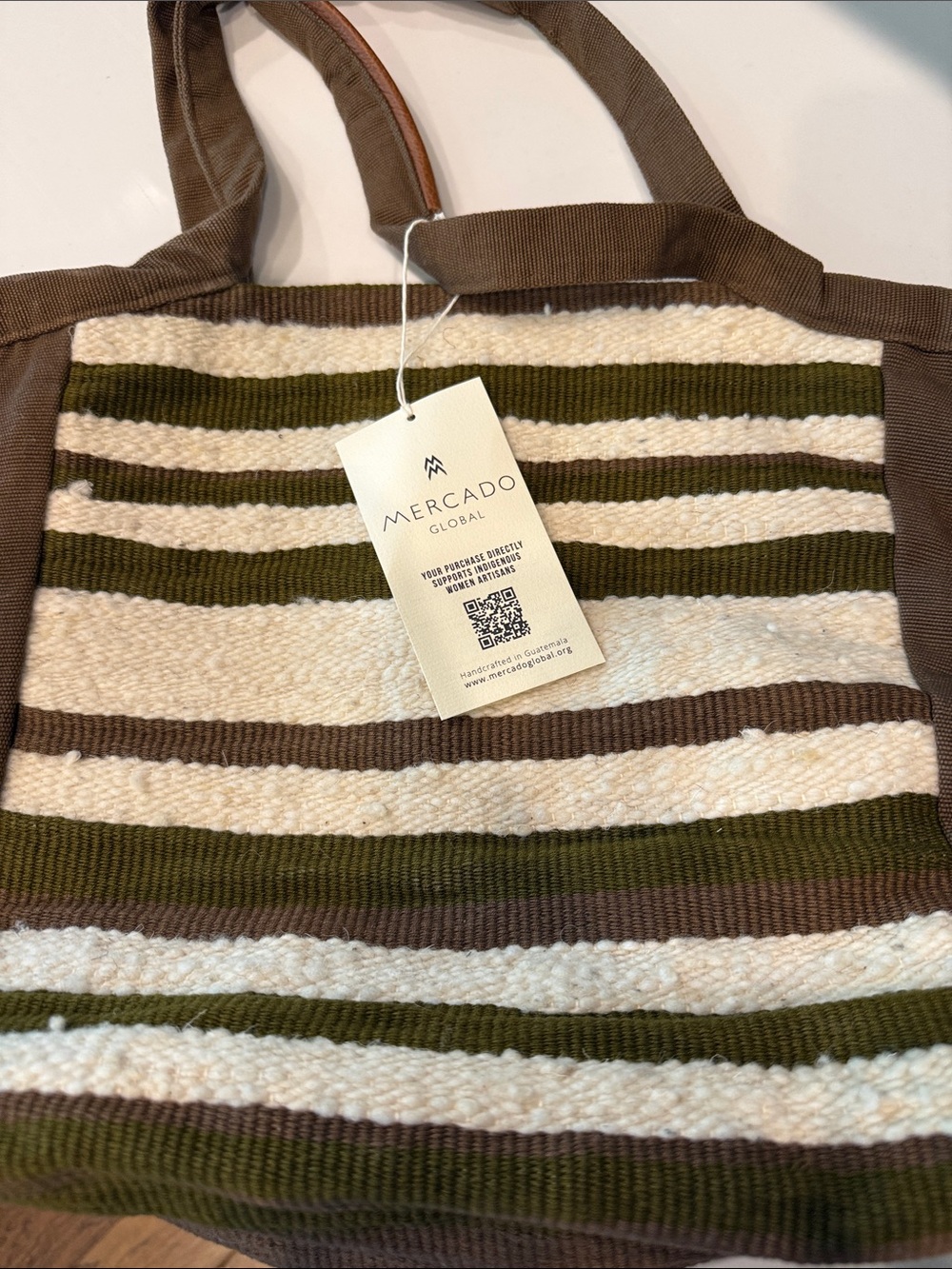 Mercado global tote bag NWT